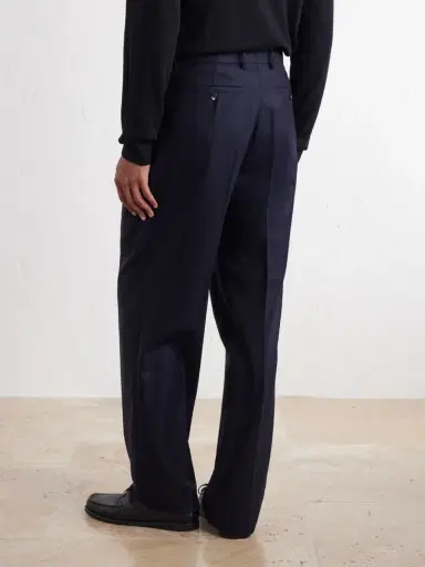Gabriela Hearst Arthur Tapered Wool and Cashmere-Blend Flannel Suit Trousers - Men | Thumbnail 4 Gabriela Hearst Arthur Tapered Wool and Cashmere-Blend Flannel Suit Trousers - Men | Thumbnail 4