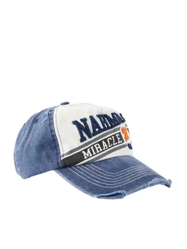Nahmias Coastal Sport Distressed Printed Logo-Embroidered Cotton-Canvas Cap - Men | Thumbnail 1 Nahmias Coastal Sport Distressed Printed Logo-Embroidered Cotton-Canvas Cap - Men | Thumbnail 1