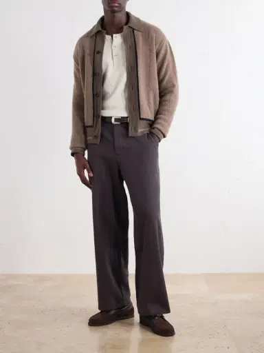 Corridor Wide-Leg Cotton-Twill Trousers - Men | Thumbnail 2 Corridor Wide-Leg Cotton-Twill Trousers - Men | Thumbnail 2