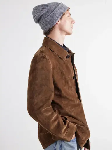 Thom Sweeney Ribbed Cashmere Beanie - Men | Thumbnail 2 Thom Sweeney Ribbed Cashmere Beanie - Men | Thumbnail 2