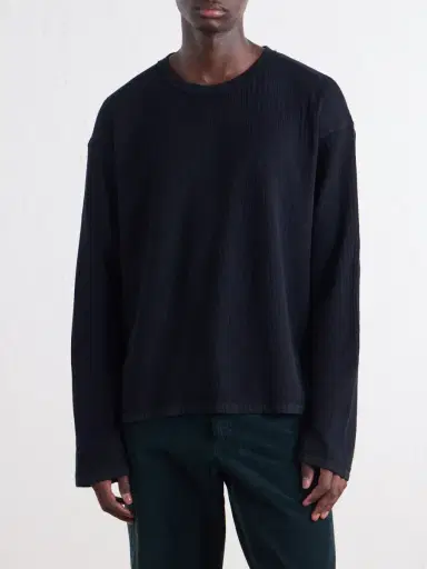 mfpen Ribbed Organic Cotton Sweater - Men | Thumbnail 3 mfpen Ribbed Organic Cotton Sweater - Men | Thumbnail 3