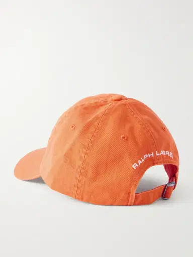 Polo Ralph Lauren Logo-Embroidered Cotton-Canvas Cap - Men | Thumbnail 4 Polo Ralph Lauren Logo-Embroidered Cotton-Canvas Cap - Men | Thumbnail 4