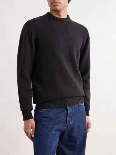 William Lockie Aryan Wool Sweater - Men | Thumbnail 3 William Lockie Aryan Wool Sweater - Men | Thumbnail 3