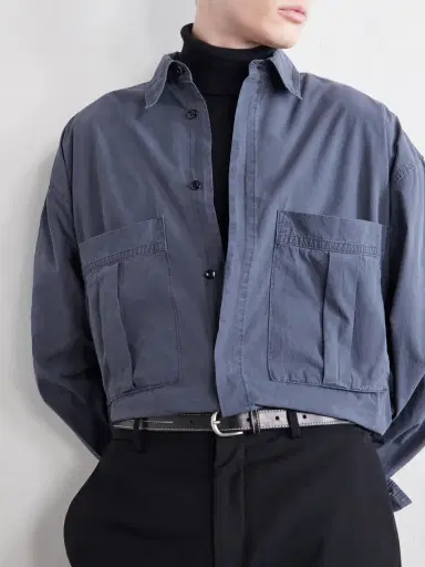 AGOLDE Clark Organic Cotton Shirt - Men | Thumbnail 5 AGOLDE Clark Organic Cotton Shirt - Men | Thumbnail 5
