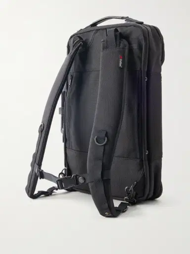 Master-Piece Rise Leather and Canvas-Trimmed CORDURA® MasterTeX Backpack - Men | Thumbnail 4 Master-Piece Rise Leather and Canvas-Trimmed CORDURA® MasterTeX Backpack - Men | Thumbnail 4