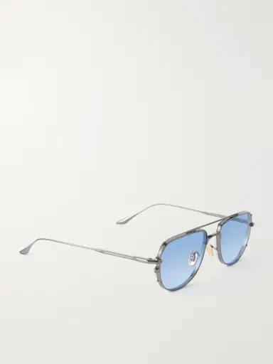 Jacques Marie Mage Cendrars Aviator-Style Titanium Sunglasses - Men | Thumbnail 4 Jacques Marie Mage Cendrars Aviator-Style Titanium Sunglasses - Men | Thumbnail 4
