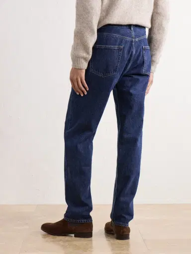 Thom Sweeney Easy Fit Straight-Leg Jeans - Men | Thumbnail 4 Thom Sweeney Easy Fit Straight-Leg Jeans - Men | Thumbnail 4