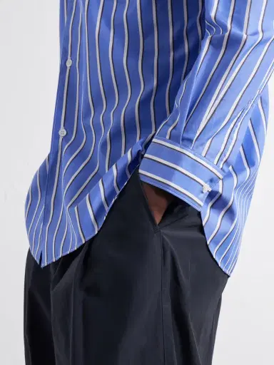 Comme des Garçons SHIRT Striped Cotton-Poplin Shirt - Men | Thumbnail 6 Comme des Garçons SHIRT Striped Cotton-Poplin Shirt - Men | Thumbnail 6