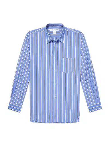 Comme des Garçons SHIRT Striped Cotton-Poplin Shirt - Men | Thumbnail 1 Comme des Garçons SHIRT Striped Cotton-Poplin Shirt - Men | Thumbnail 1