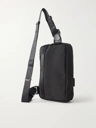 Master-Piece Sling Suede and Leather-Trimmed Nylon-Twill Messenger Bag - Men | Thumbnail 4 Master-Piece Sling Suede and Leather-Trimmed Nylon-Twill Messenger Bag - Men | Thumbnail 4
