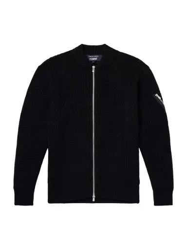 COMME des GARCONS HOMME Wool Zip-Up Cardigan - Men | Thumbnail 1 COMME des GARCONS HOMME Wool Zip-Up Cardigan - Men | Thumbnail 1