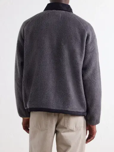Barbour Transporter Corduroy-Trimmed Fleece Jacket - Men | Thumbnail 4 Barbour Transporter Corduroy-Trimmed Fleece Jacket - Men | Thumbnail 4
