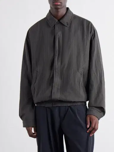 COMME des GARCONS HOMME Crinkled Striped Herringbone Jacket - Men | Thumbnail 3 COMME des GARCONS HOMME Crinkled Striped Herringbone Jacket - Men | Thumbnail 3