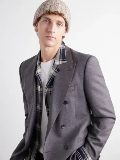 Inis Meáin Cable-Knit Merino Wool and Cashmere-Blend Beanie - Men | Thumbnail 2 Inis Meáin Cable-Knit Merino Wool and Cashmere-Blend Beanie - Men | Thumbnail 2