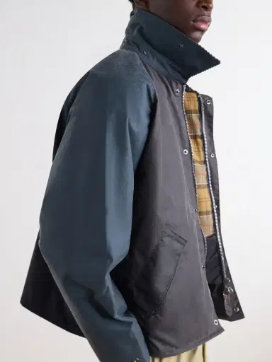 Barbour Bedale Corduroy-Trimmed Waxed Cotton Jacket - Men | Thumbnail 6 Barbour Bedale Corduroy-Trimmed Waxed Cotton Jacket - Men | Thumbnail 6