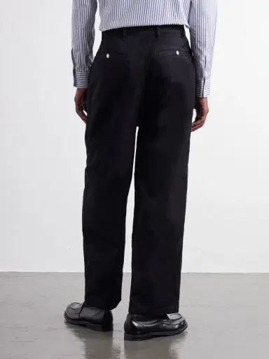 COMME des GARCONS HOMME Wide-Leg Twill Trousers - Men | Thumbnail 4 COMME des GARCONS HOMME Wide-Leg Twill Trousers - Men | Thumbnail 4