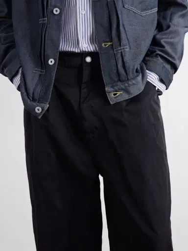 COMME des GARCONS HOMME Wide-Leg Twill Trousers - Men | Thumbnail 5 COMME des GARCONS HOMME Wide-Leg Twill Trousers - Men | Thumbnail 5