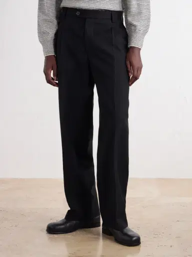 mfpen Service Straight-Leg Cotton-Blend Hopsack Trousers - Men | Thumbnail 3 mfpen Service Straight-Leg Cotton-Blend Hopsack Trousers - Men | Thumbnail 3