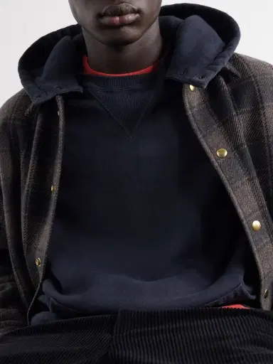 A.PRESSE Cotton-Jersey Hoodie - Men | Thumbnail 5 A.PRESSE Cotton-Jersey Hoodie - Men | Thumbnail 5