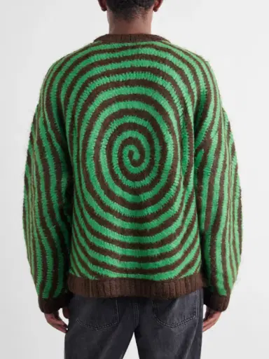 Nahmias Embroidered Alpaca-Blend Crochet Sweater - Men | Thumbnail 4 Nahmias Embroidered Alpaca-Blend Crochet Sweater - Men | Thumbnail 4