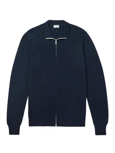 Ghiaia Cashmere Cashmere Zip-Up Sweater - Men | Thumbnail 1 Ghiaia Cashmere Cashmere Zip-Up Sweater - Men | Thumbnail 1