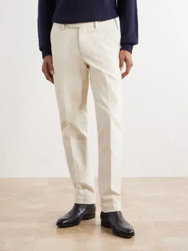 Thom Sweeney Straight-Leg Cotton-Twill Trousers - Men | Thumbnail 3 Thom Sweeney Straight-Leg Cotton-Twill Trousers - Men | Thumbnail 3