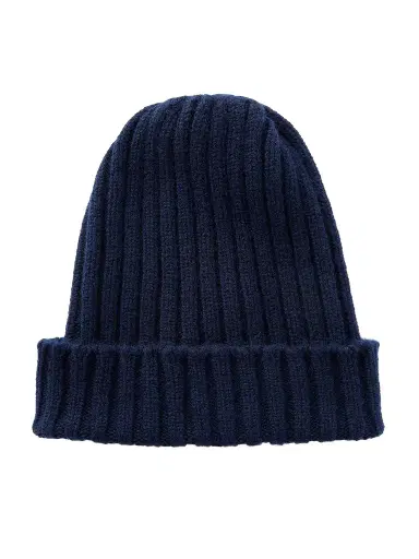 Thom Sweeney Ribbed Cashmere Beanie - Men | Thumbnail 1 Thom Sweeney Ribbed Cashmere Beanie - Men | Thumbnail 1