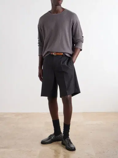 mfpen Ribbed Organic Cotton Sweater - Men | Thumbnail 2 mfpen Ribbed Organic Cotton Sweater - Men | Thumbnail 2
