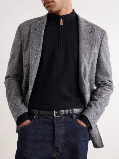 William Lockie Wool Half-Zip Sweater - Men | Thumbnail 5 William Lockie Wool Half-Zip Sweater - Men | Thumbnail 5