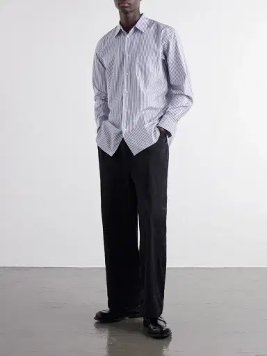 Comme des Garçons SHIRT Striped Cotton-Poplin Shirt - Men | Thumbnail 2 Comme des Garçons SHIRT Striped Cotton-Poplin Shirt - Men | Thumbnail 2