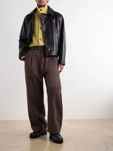 SAGE NATION Glossed-Leather Jacket - Men | Thumbnail 2 SAGE NATION Glossed-Leather Jacket - Men | Thumbnail 2