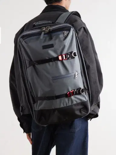 Master-Piece Potential 3Way Convertible Leather and Canvas-Trimmed CORDURA® MasterTeX Backpack - Men | Thumbnail 3 Master-Piece Potential 3Way Convertible Leather and Canvas-Trimmed CORDURA® MasterTeX Backpack - Men | Thumbnail 3
