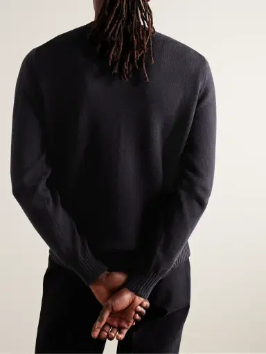 Ghiaia Cashmere Cotton Sweater - Men | Thumbnail 3 Ghiaia Cashmere Cotton Sweater - Men | Thumbnail 3