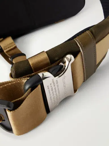 Master-Piece Potential Leather-Trimmed Shell Messenger Bag - Men | Thumbnail 5 Master-Piece Potential Leather-Trimmed Shell Messenger Bag - Men | Thumbnail 5