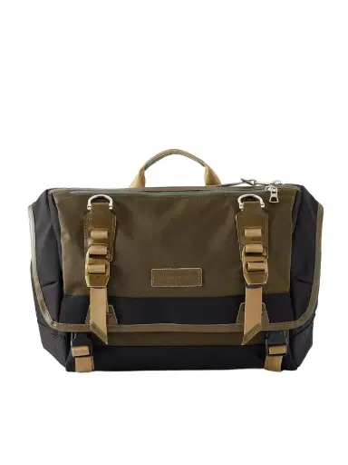 Master-Piece Potential Leather-Trimmed Shell Messenger Bag - Men | Thumbnail 1 Master-Piece Potential Leather-Trimmed Shell Messenger Bag - Men | Thumbnail 1