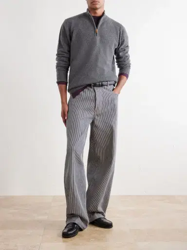 William Lockie Wool Half-Zip Sweater - Men | Thumbnail 2 William Lockie Wool Half-Zip Sweater - Men | Thumbnail 2