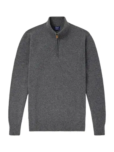 William Lockie Wool Half-Zip Sweater - Men | Thumbnail 1 William Lockie Wool Half-Zip Sweater - Men | Thumbnail 1