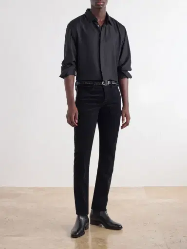 Tom Ford Slim-Fit Cotton-Blend Corduroy Trousers - Men | Thumbnail 2 Tom Ford Slim-Fit Cotton-Blend Corduroy Trousers - Men | Thumbnail 2