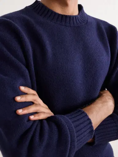 William Lockie Merino Wool and Cashmere-Blend Sweater - Men | Thumbnail 5 William Lockie Merino Wool and Cashmere-Blend Sweater - Men | Thumbnail 5