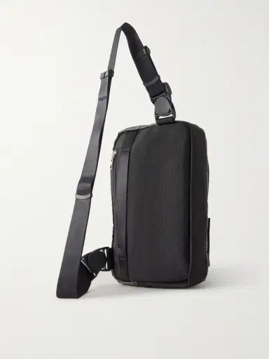 Master-Piece Sling Suede and Leather-Trimmed Nylon-Twill Messenger Bag - Men | Thumbnail 4 Master-Piece Sling Suede and Leather-Trimmed Nylon-Twill Messenger Bag - Men | Thumbnail 4