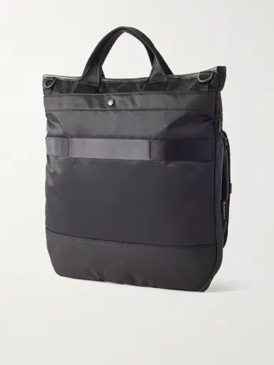 Master-Piece Helmet Suede and Leather-Trimmed Shell Messenger Bag - Men | Thumbnail 4 Master-Piece Helmet Suede and Leather-Trimmed Shell Messenger Bag - Men | Thumbnail 4