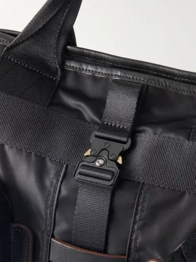 Master-Piece Helmet Suede and Leather-Trimmed Shell Messenger Bag - Men | Thumbnail 5 Master-Piece Helmet Suede and Leather-Trimmed Shell Messenger Bag - Men | Thumbnail 5