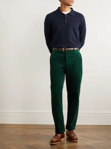 Ghiaia Cashmere Cashmere Polo Shirt - Men | Thumbnail 2 Ghiaia Cashmere Cashmere Polo Shirt - Men | Thumbnail 2