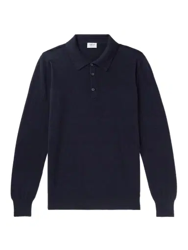 Ghiaia Cashmere Cashmere Polo Shirt - Men | Thumbnail 1 Ghiaia Cashmere Cashmere Polo Shirt - Men | Thumbnail 1