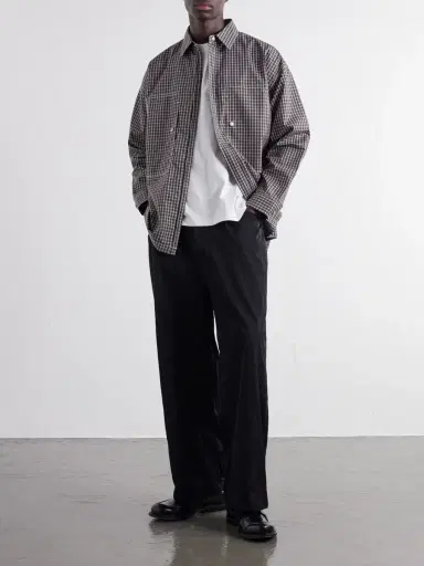 COMME des GARCONS HOMME Checked Cotton-Shell Overshirt - Men | Thumbnail 2 COMME des GARCONS HOMME Checked Cotton-Shell Overshirt - Men | Thumbnail 2