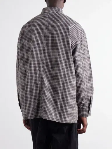 COMME des GARCONS HOMME Checked Cotton-Shell Overshirt - Men | Thumbnail 4 COMME des GARCONS HOMME Checked Cotton-Shell Overshirt - Men | Thumbnail 4