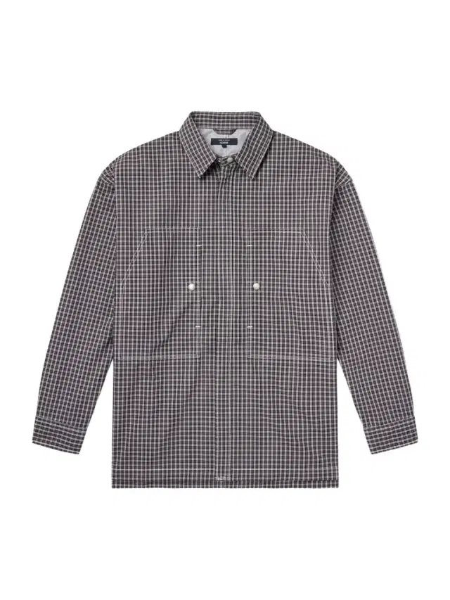Checked Cotton-Shell Overshirt - Men Checked Cotton-Shell Overshirt - Men