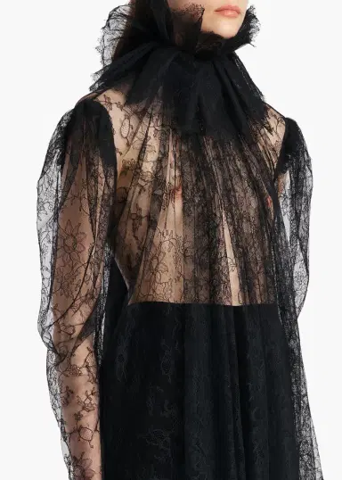 Khaite Bonnie Top In Black Lace | Thumbnail 5 Khaite Bonnie Top In Black Lace | Thumbnail 5