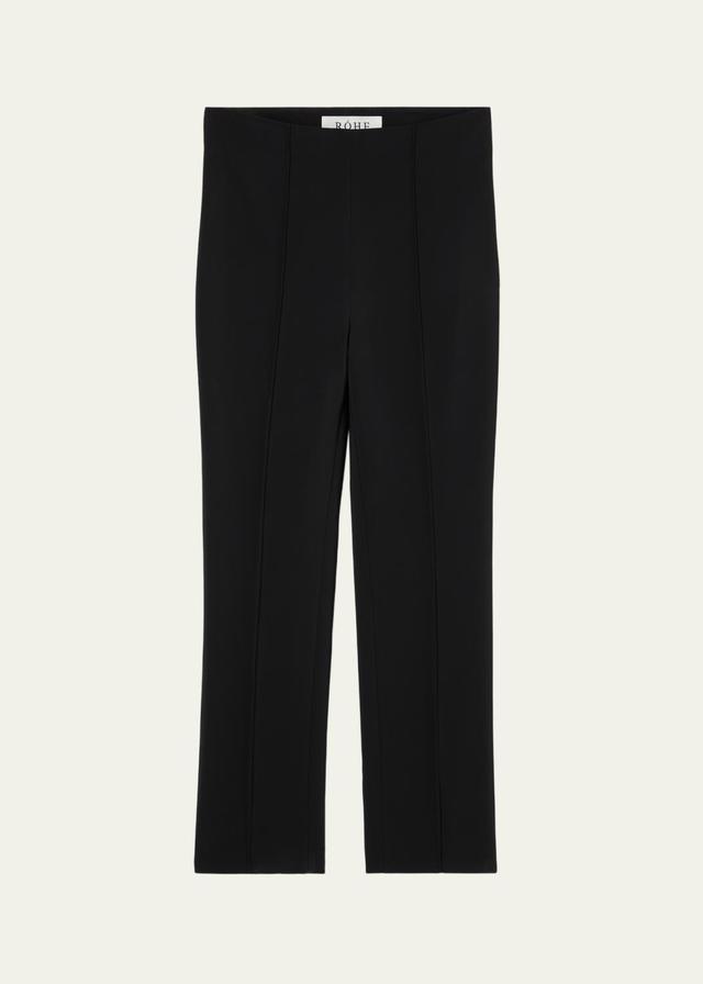 Straight-Leg Ankle Cigarette Trousers Straight-Leg Ankle Cigarette Trousers