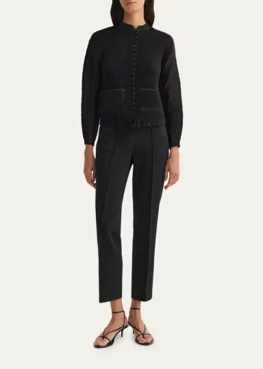 RÓHE Straight-Leg Ankle Cigarette Trousers | Thumbnail 2 RÓHE Straight-Leg Ankle Cigarette Trousers | Thumbnail 2